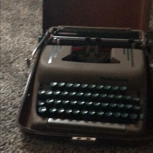 Vintage typewriter